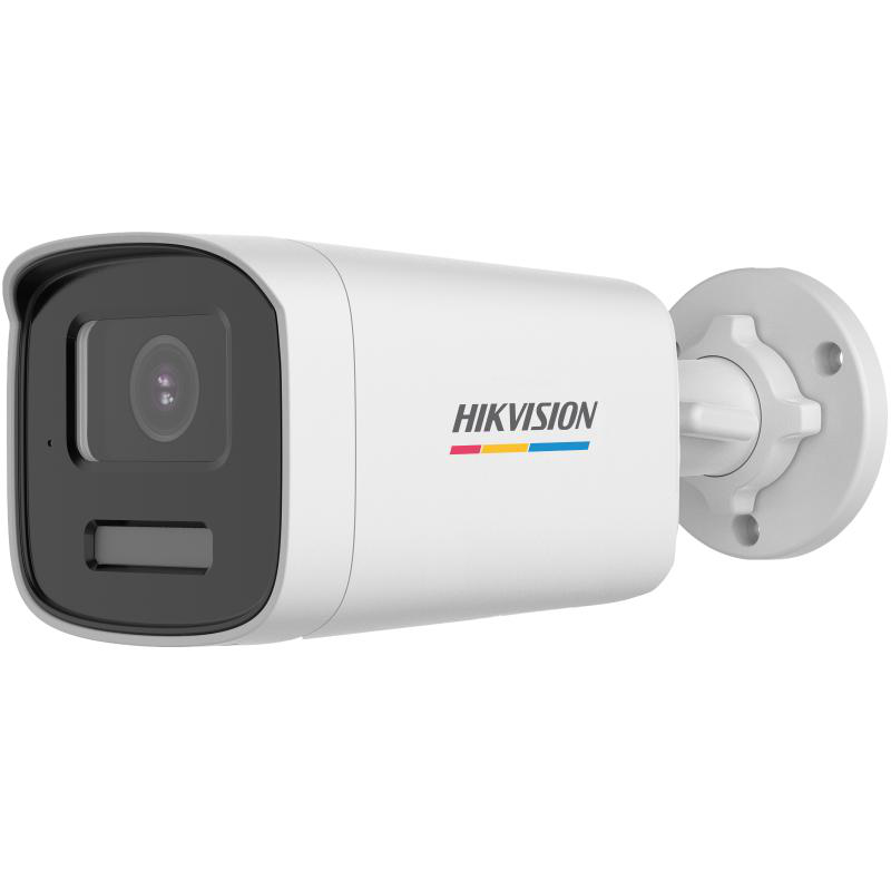 Camera de supraveghere Bullet 4K Hikvision DS-2CE12UF3T-LS(2.8MM), lentila fixa 2.8mm, iluminare min: 0.0005 Lux @ (F1.0, AGC ON), 0 Lux with cu lumina alba: 40m, IR 40m, iesire TVI, alimentare: 12 VDC ± 25%, Max. 6 W, protectie: IP67, dimensiuni: 205.7mm × 83.7 mm × 80.7 mm, greutate: 410g