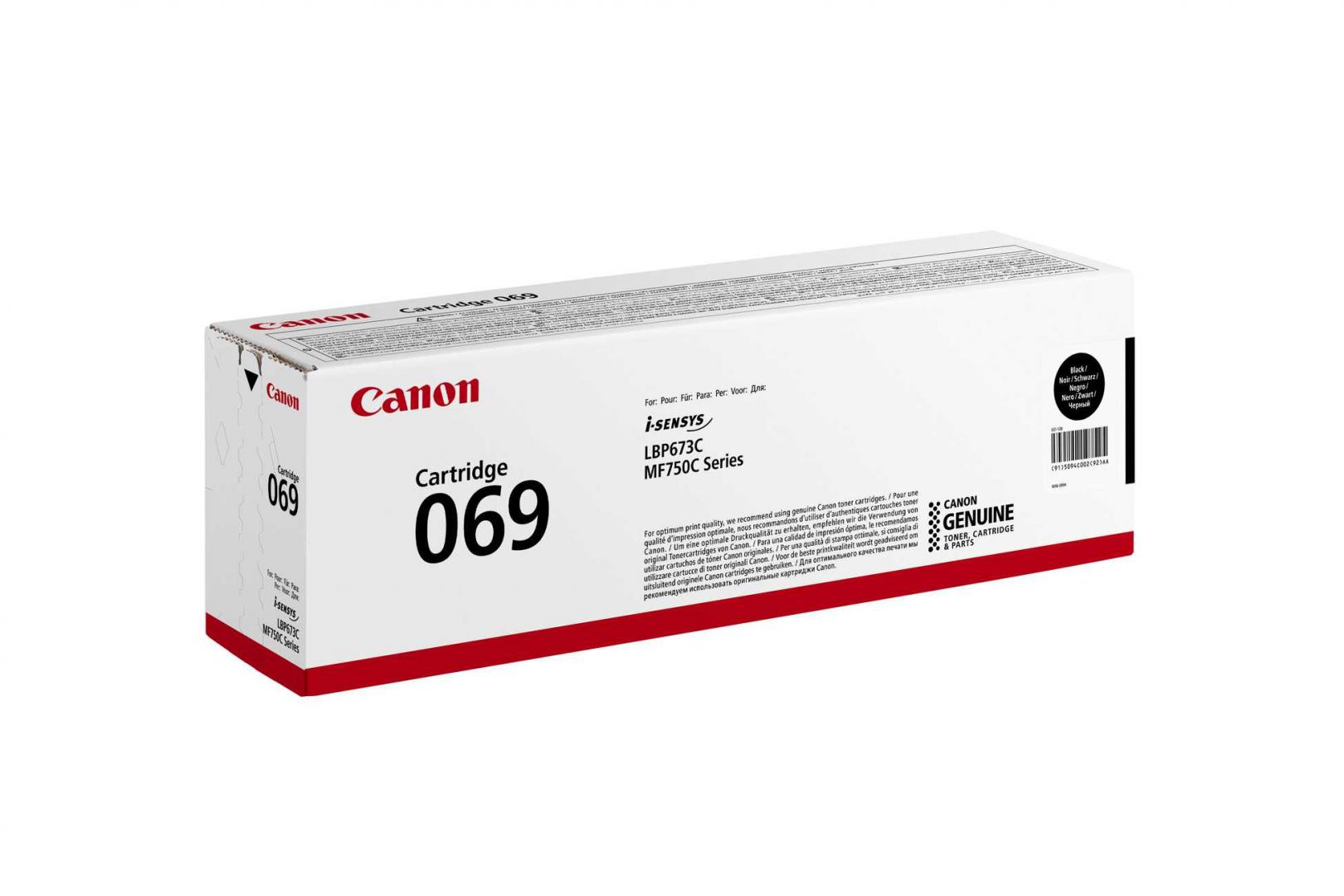 Toner Canon CRG069BK, Black