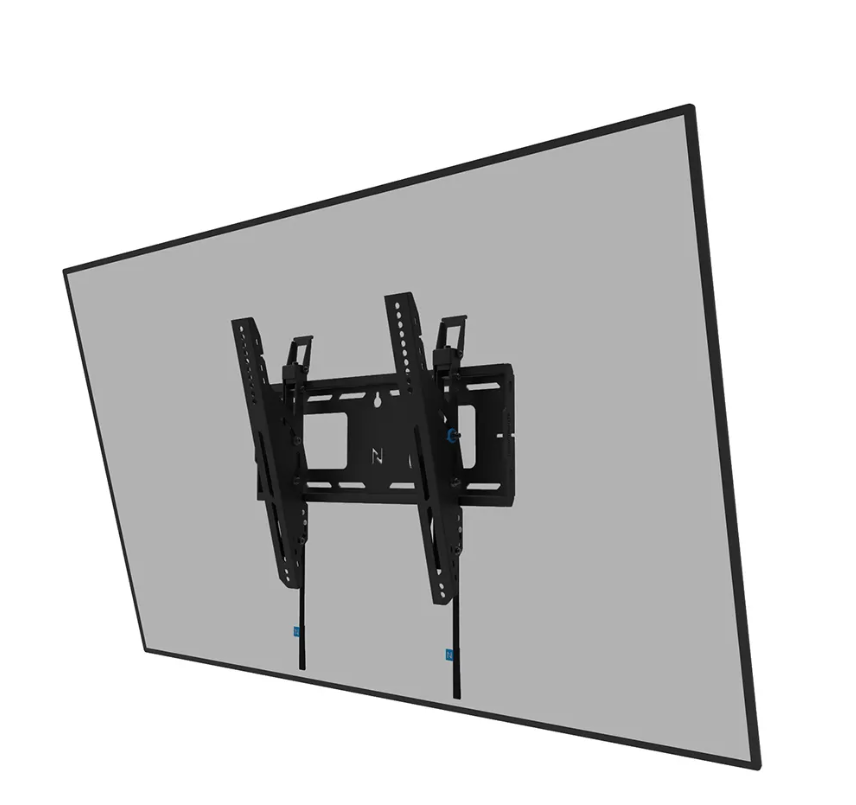 Suport perete Neomounts heavy duty, pentru display-uri interactive si ecrane grele de pana la 32-75", sistem de prindere VESA 400x400, greutate maxima suportata 100, cu inclinatie  +15°, -15° , distanta fata de perete 9.3cm, cu sistem ce permite prinderea/desprinderea usoara a display-ului