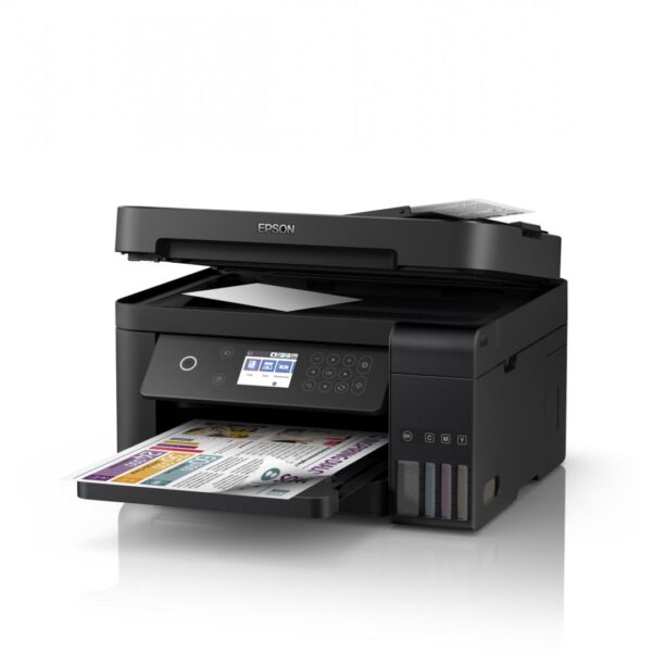 Multifunctional inkjet EPSON L15160, CISS, format A3, Color, Duplex, USB + LAN + WIFI - Imprimante, Scanere & Consumabile
