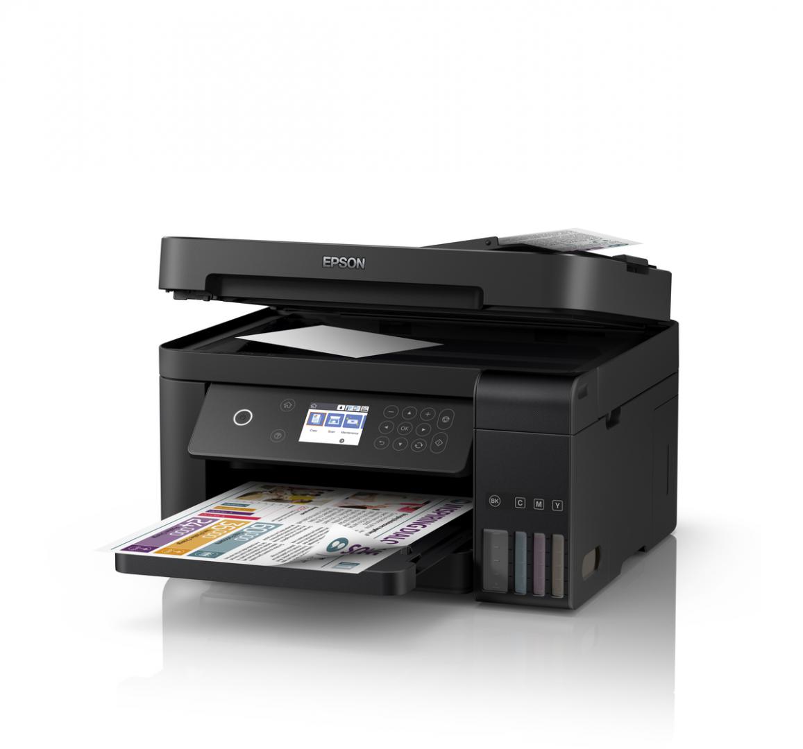 Multifunctional inkjet EPSON L15160, CISS, format A3, Color, Duplex, USB + LAN + WIFI - Imprimante, Scanere & Consumabile