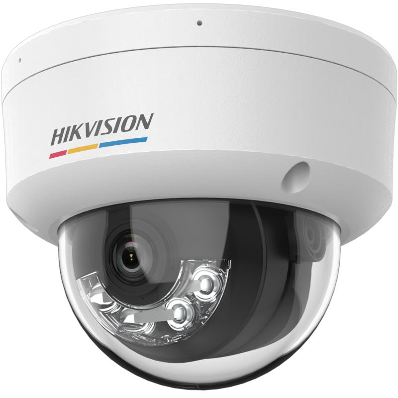 Camera de supraveghere IP Dome 4MP ColorVu 3.0 Hikvision DS-2CD1147G3H-LIU(2.8MM), lentila fixa 2.8mm, iluminare: Color: 0.0001 Lux @ (F1.0, AGC ON)cu IR: 30m, microfon incorporat, interfata: 1 x RJ45 10 M/100 M self-adaptive Ethernet port, alarma la evenimente: Motion detection (support alarm - Camere supraveghere IP
