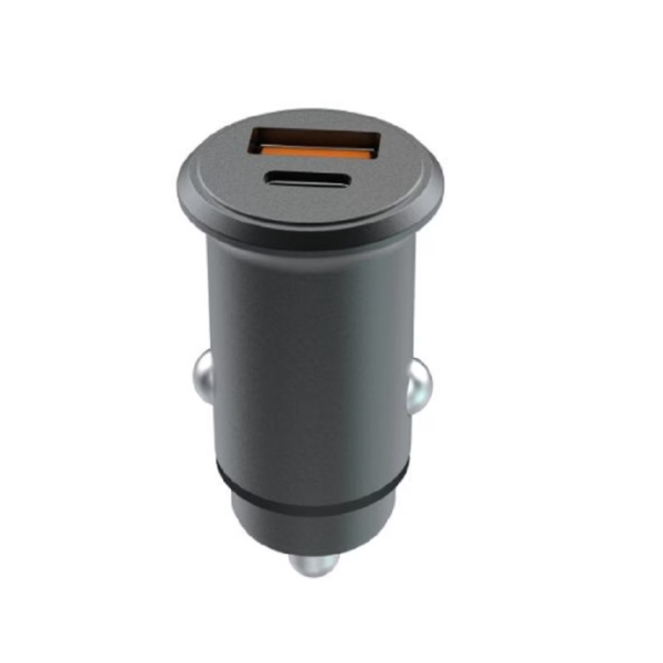Incarcator Auto Lemontti Super Fast Charge, 65W, 2 porturi, Negru - Incarcatoare telefoane