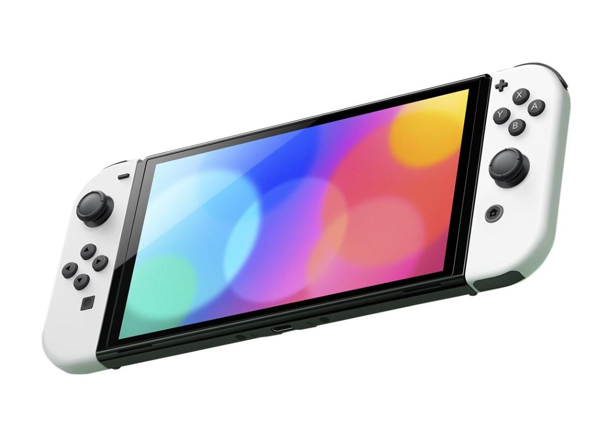 Nintendo Switch OLED, White - Console & Jocuri