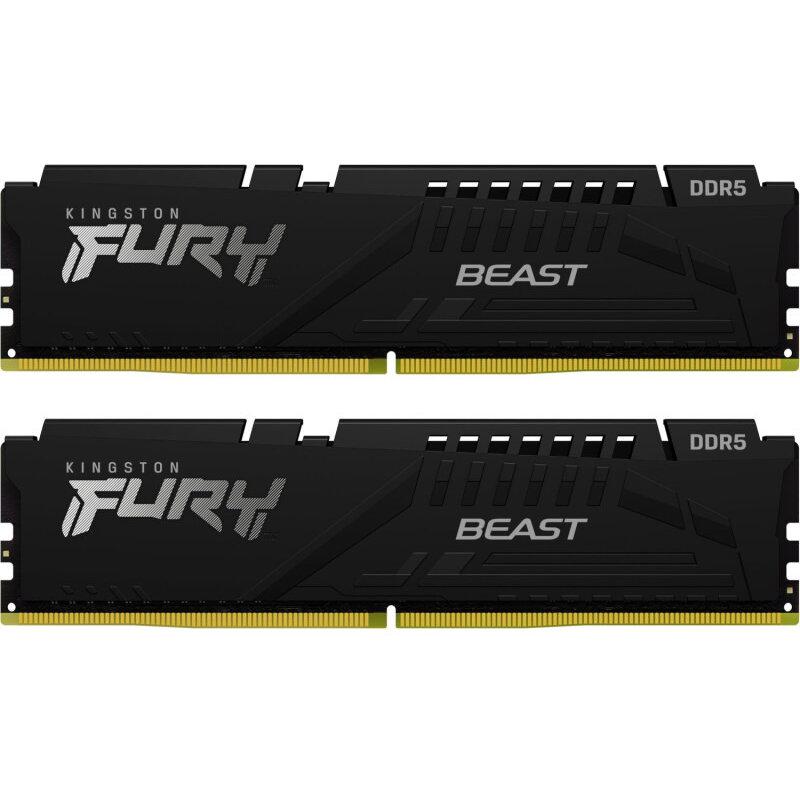 Memorie RAM Kingston FURY Beast, 32 GB DDR5, 6000 MHz, CL30 - Componente PC
