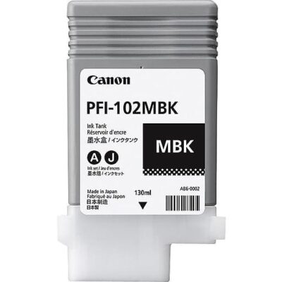 Cartus CANON PFI-120MBK, Matte Black - Cartuse cerneala