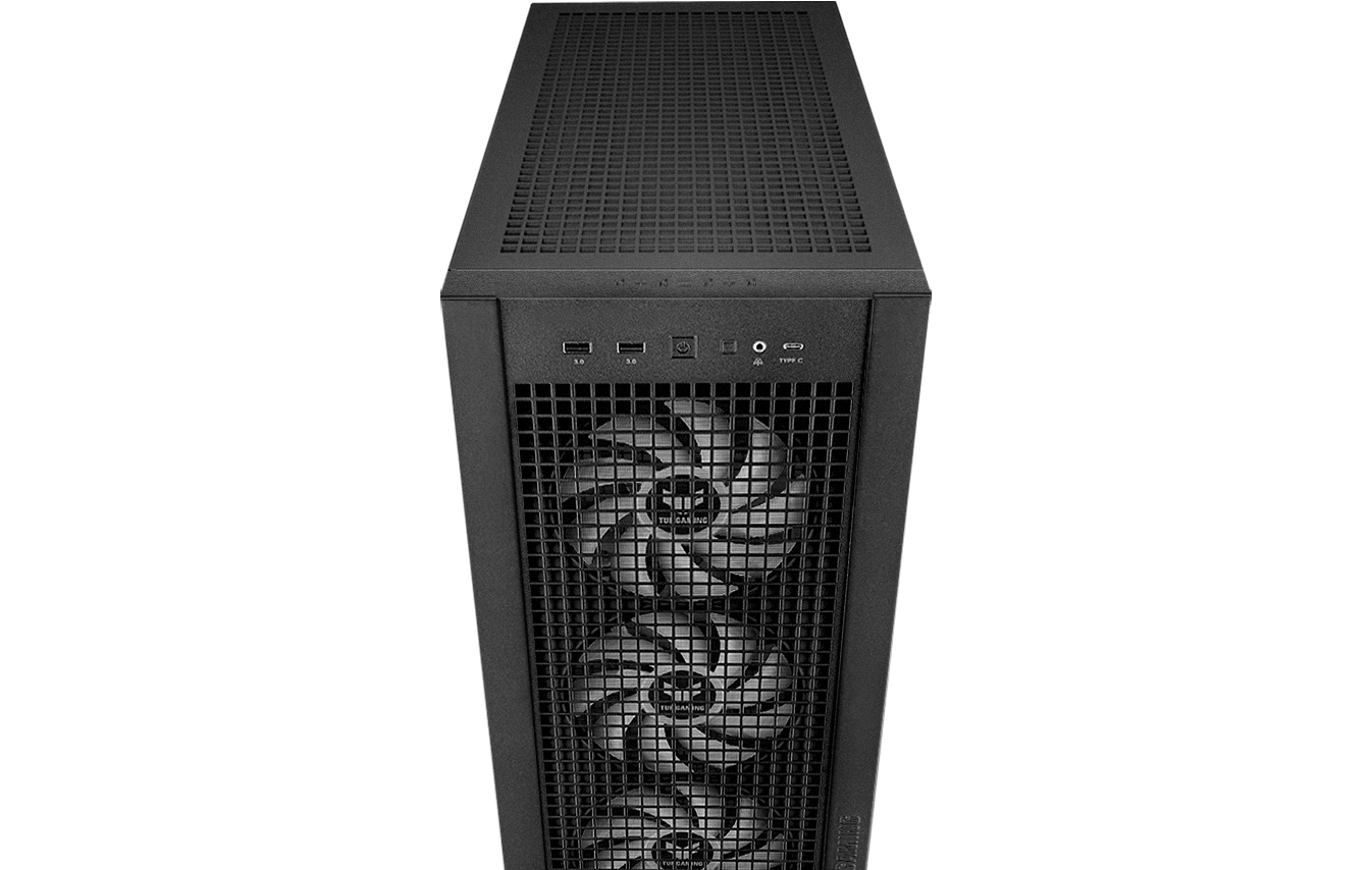 Carcasa ASUS GT302 ARGB, RGB, Mid Tower, Black