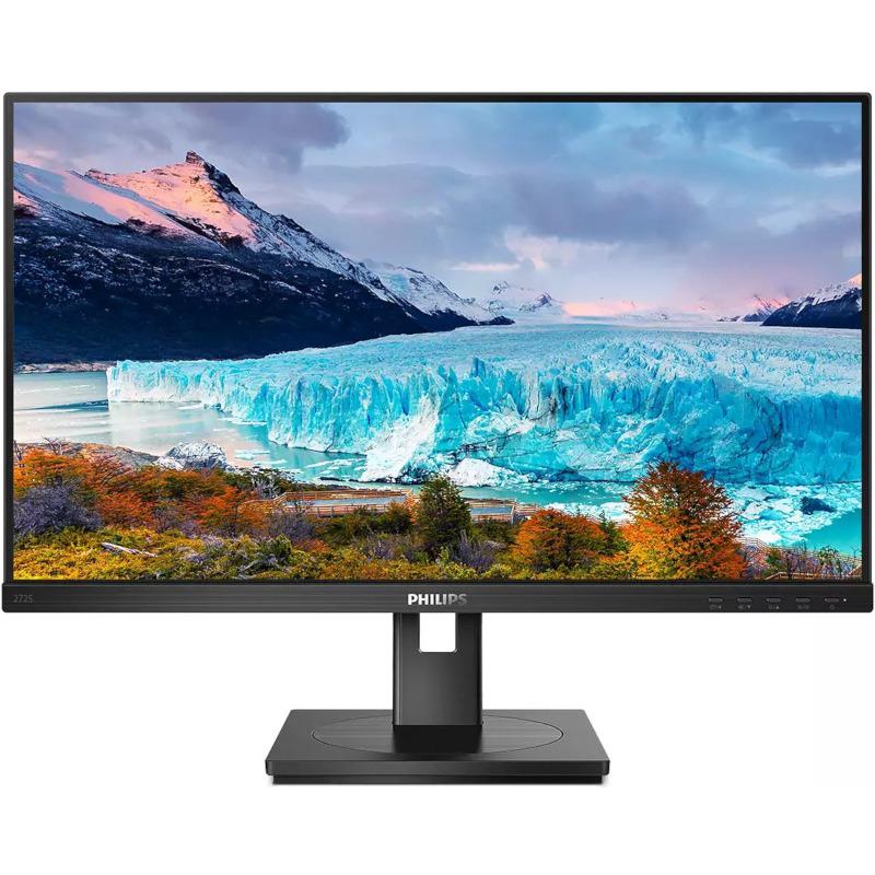 Monitor Consumer Philips 272S1M, 27", 1920 x 1080 pixeli, Black, 3 ani Garantie