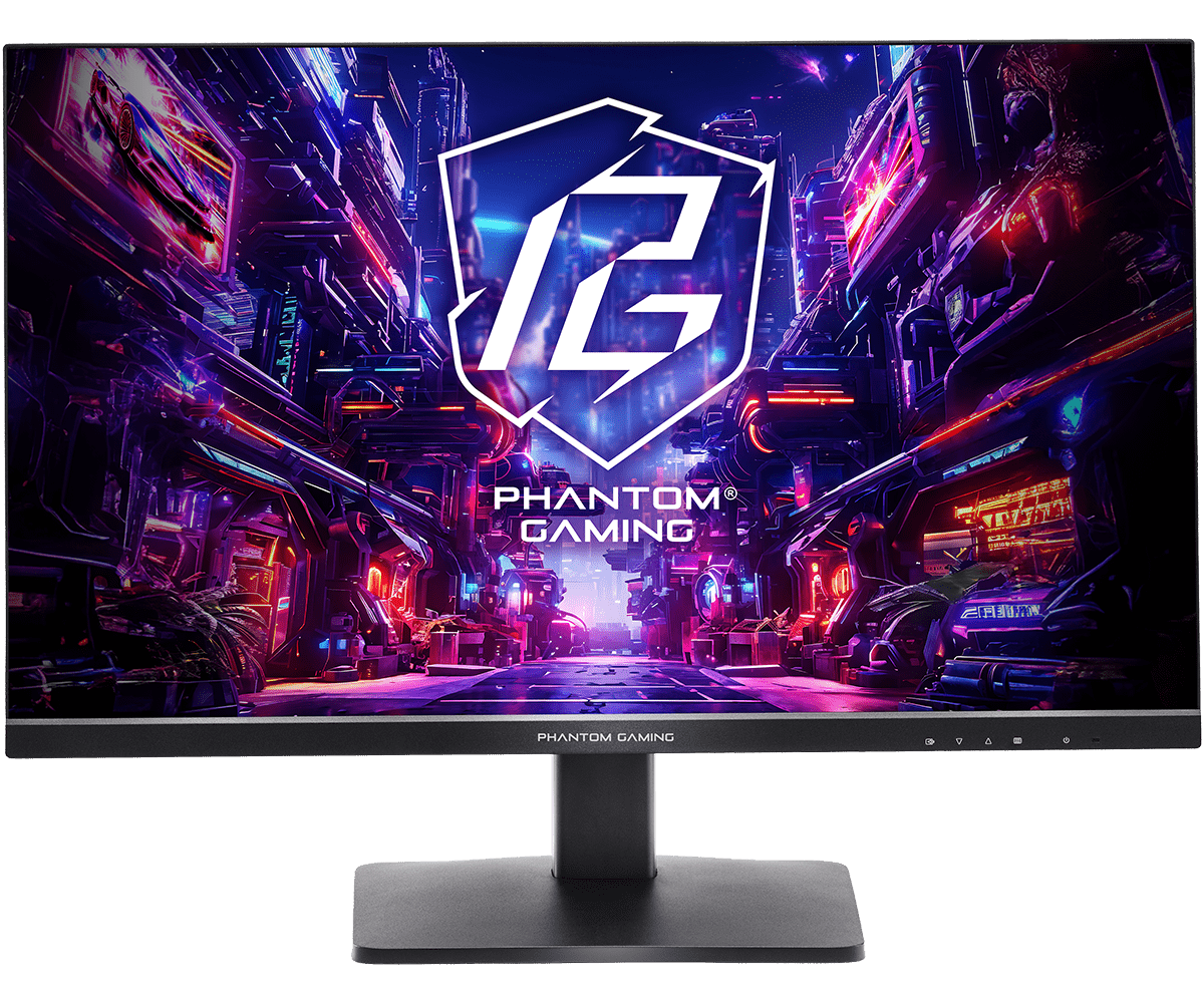 Monitor Commercial ASRock Phantom Gaming PG27QFT1B, 27", 2560 x 1440 pixeli, Black, 2 ani Garantie