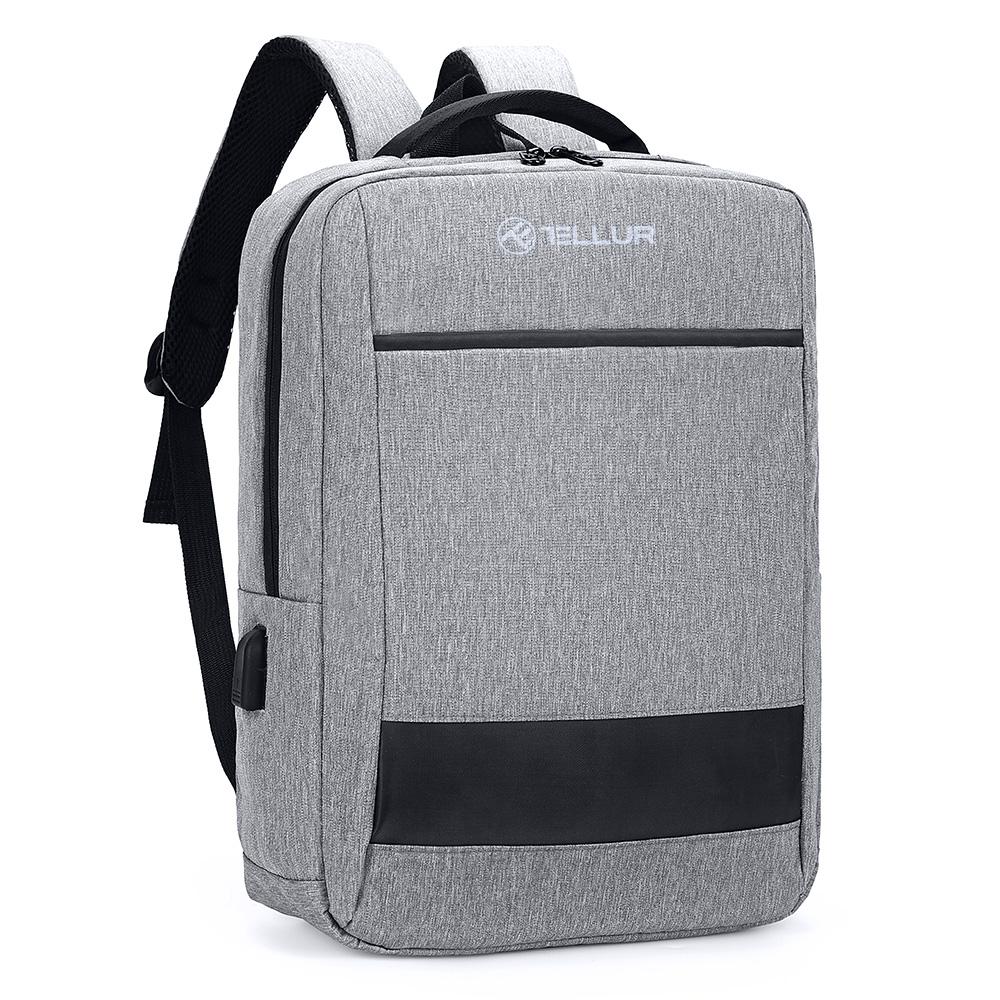 Rucsac laptop Tellur Nomad, Gri, 2 ani Garantie - Genti laptop