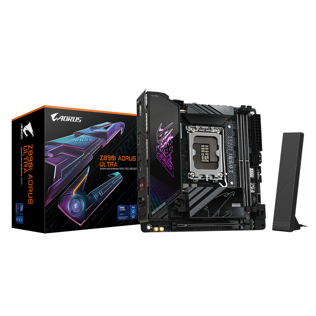 Placa de baza Gigabyte Z890I AORUS ULTRA, Socket 1851, DDR5, Mini-ITX - Componente PC