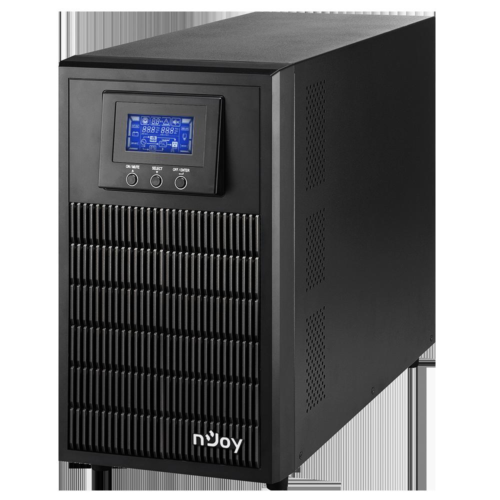 UPS nJoy Aten PRO 3000, 2700W, LCD, USB, Tower - Servere, Componente & UPS
