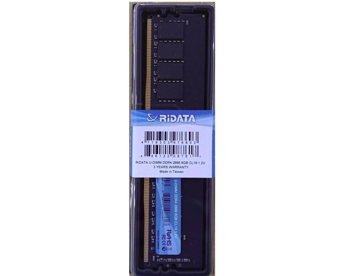Memorie RAM Ridata Ritek DDR4 8GB 2666Mhz CL 19 1.2V - Componente PC