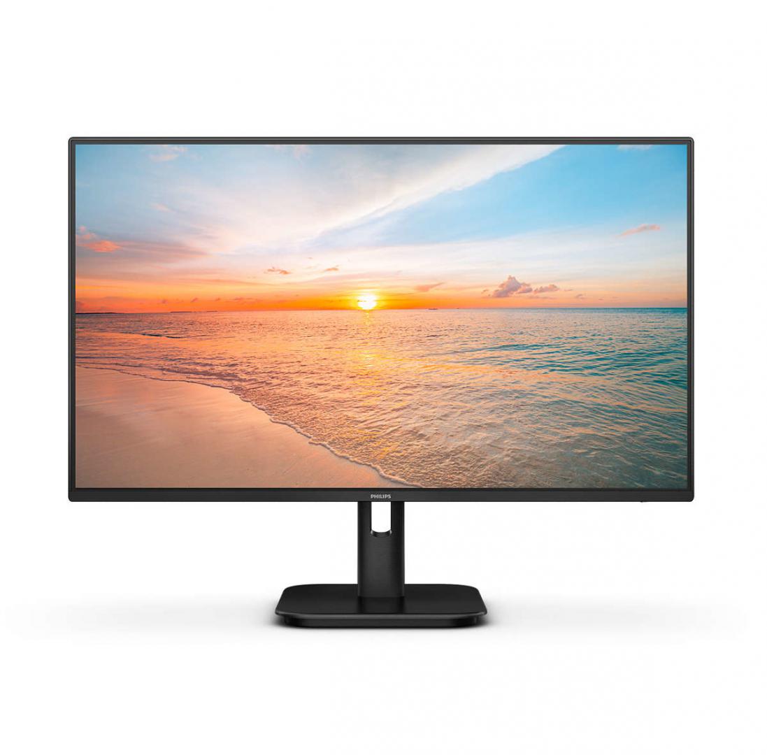 Monitor Consumer Philips 24E1N1100A/00, 23.8″, 1920 x 1080 pixeli, Black, 3 ani Garantie - Desktop PC & Monitoare