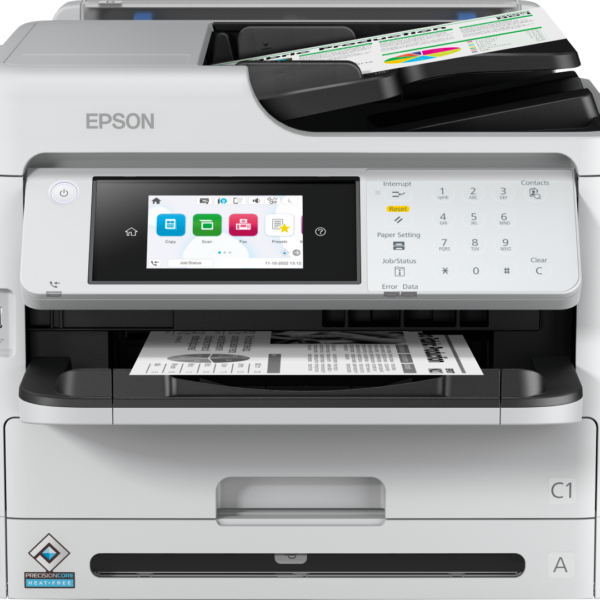 Multifunctional inkjet EPSON WorkForce Pro WF-M5899DWF, format A4, Monocrom, Duplex, USB + LAN + Wi-Fi - Imprimante, Scanere & Consumabile