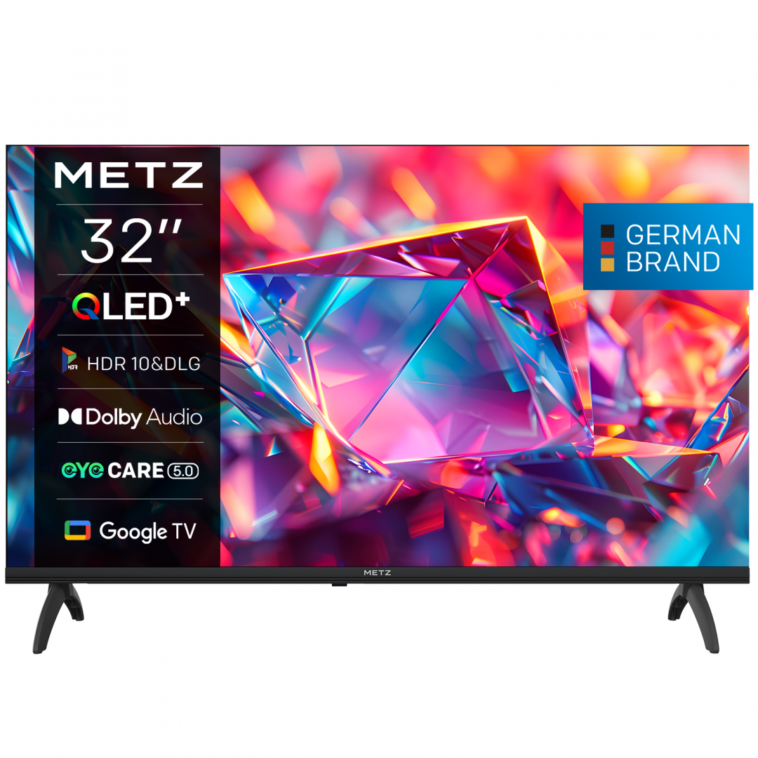 Televizor METZ QLED 32MQH7030Z, 80 cm, Smart Google TV, HD - Televizoare