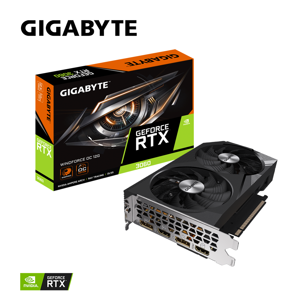 Placa video Gigabyte GeForce RTX 3060, 12GB GDDR6, PCI Express 4.0, 192bit - Componente PC
