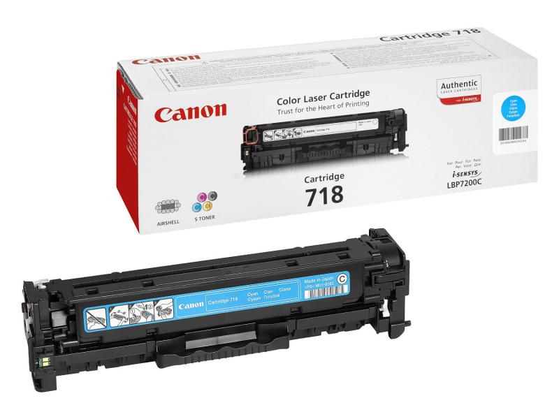 Toner CANON CRG-718 C, Cyan