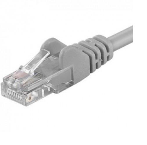 Patchcord UTP RJ45-RJ45 Cat.6 0.5m gri,UTP-6-0.5-G, pachcord din cupru