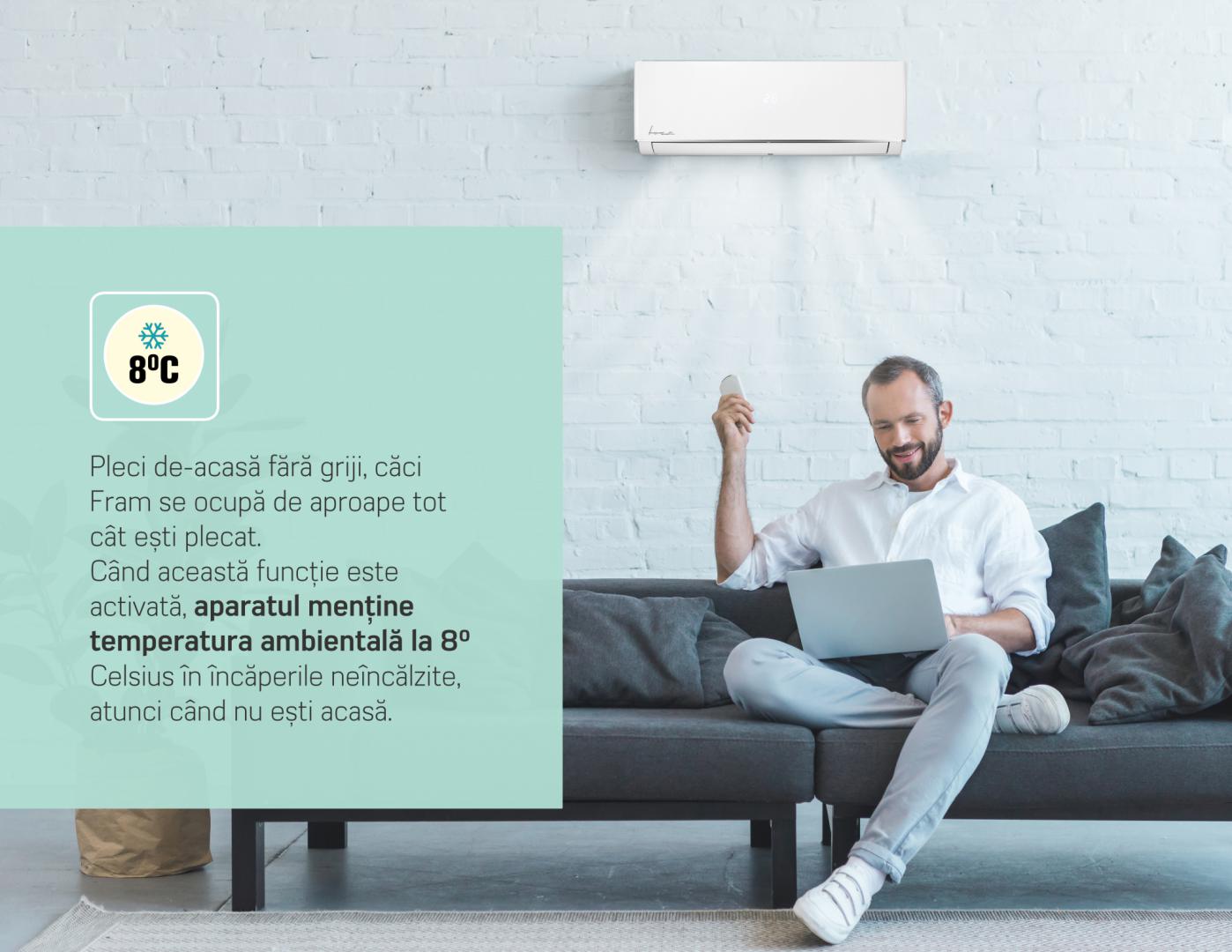 Aparat de aer conditionat FRAM ACF-HS24KITWIFI++ - Aparate de aer conditionat