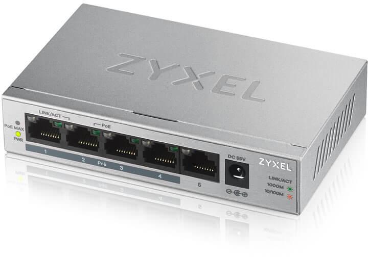 Switch Zyxel GS1005-HP, 5 Port, 10/100/1000 Mbps - PC, Periferice & Software