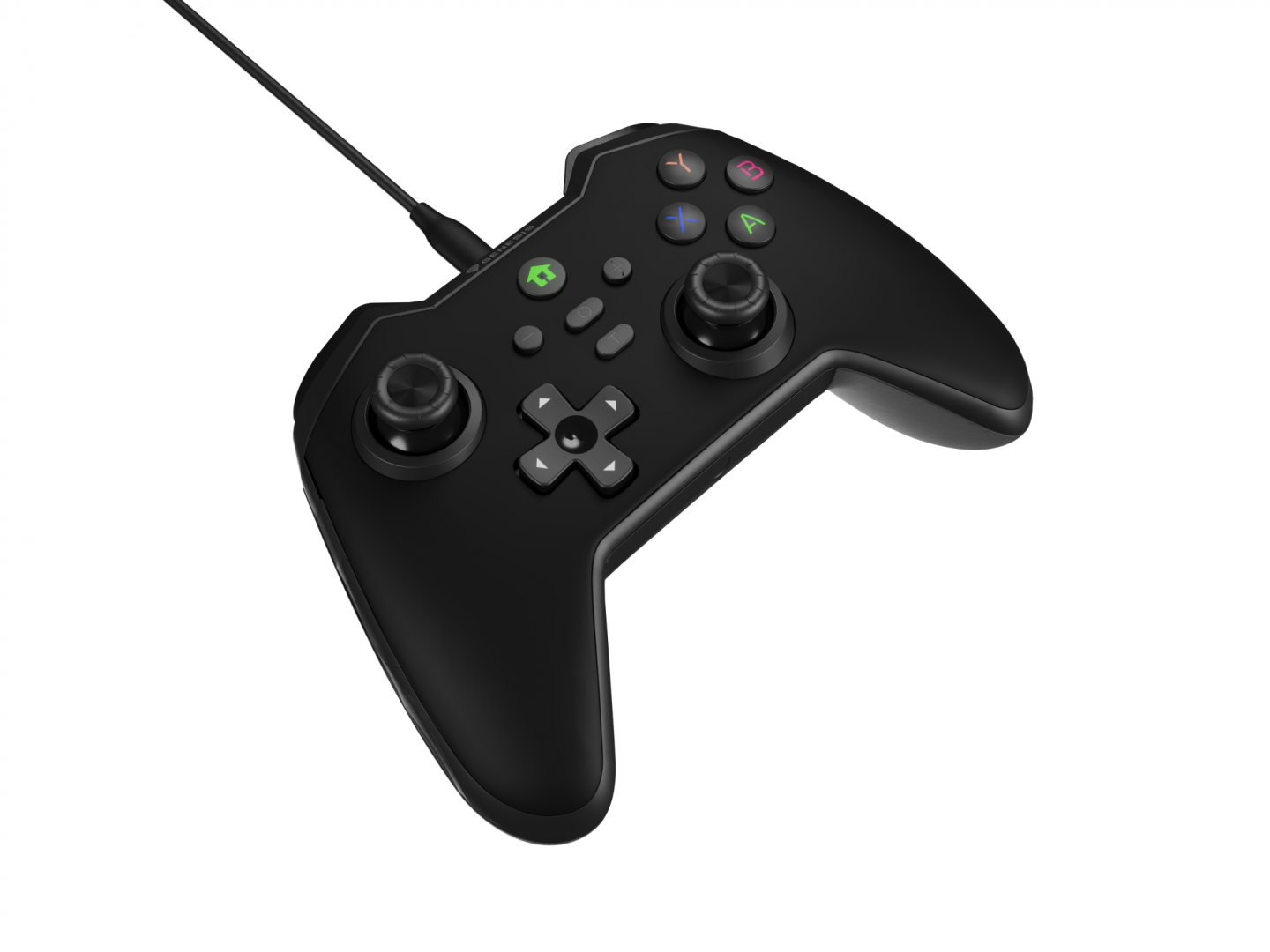 Controller cu fir Genesis Mangan 300, interfata USB, 19 butoane, negru - Accesorii console & PC