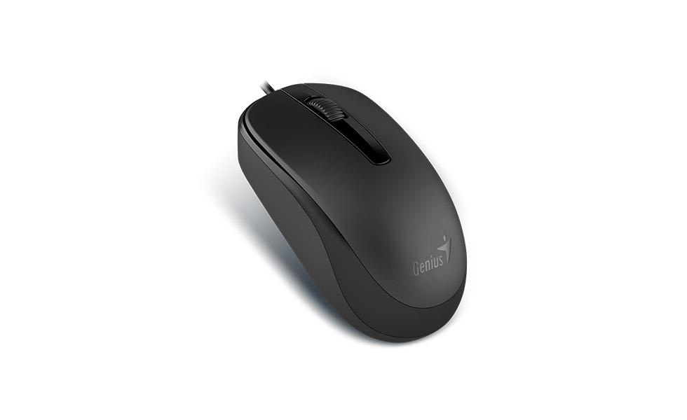 Mouse GENIUS DX-120, 1000 dpi, negru - Mouse