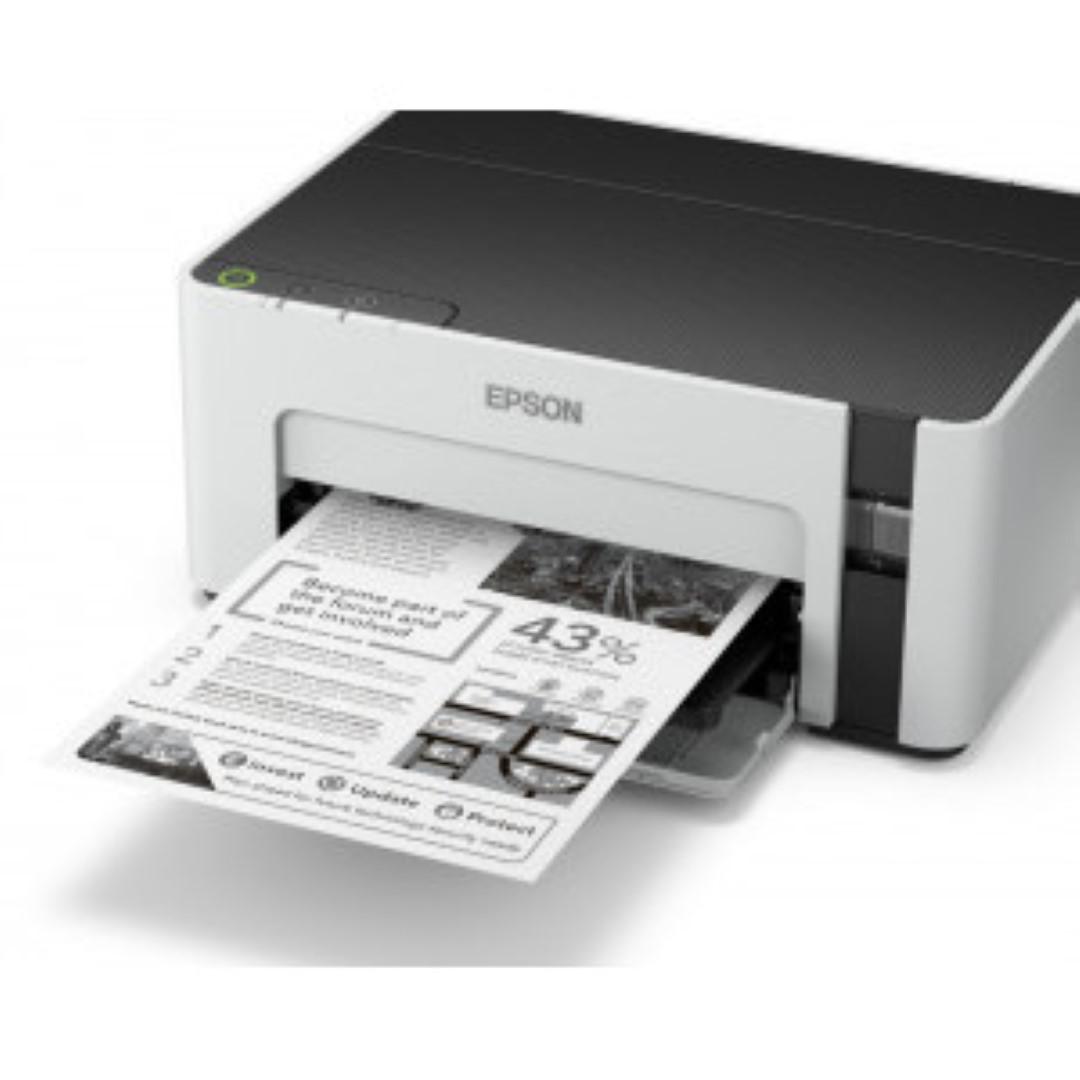 Imprimanta inkjet Epson M1120, CISS, A4 Monocrom, format A4, USB/Wi-Fi - Imprimante Inkjet