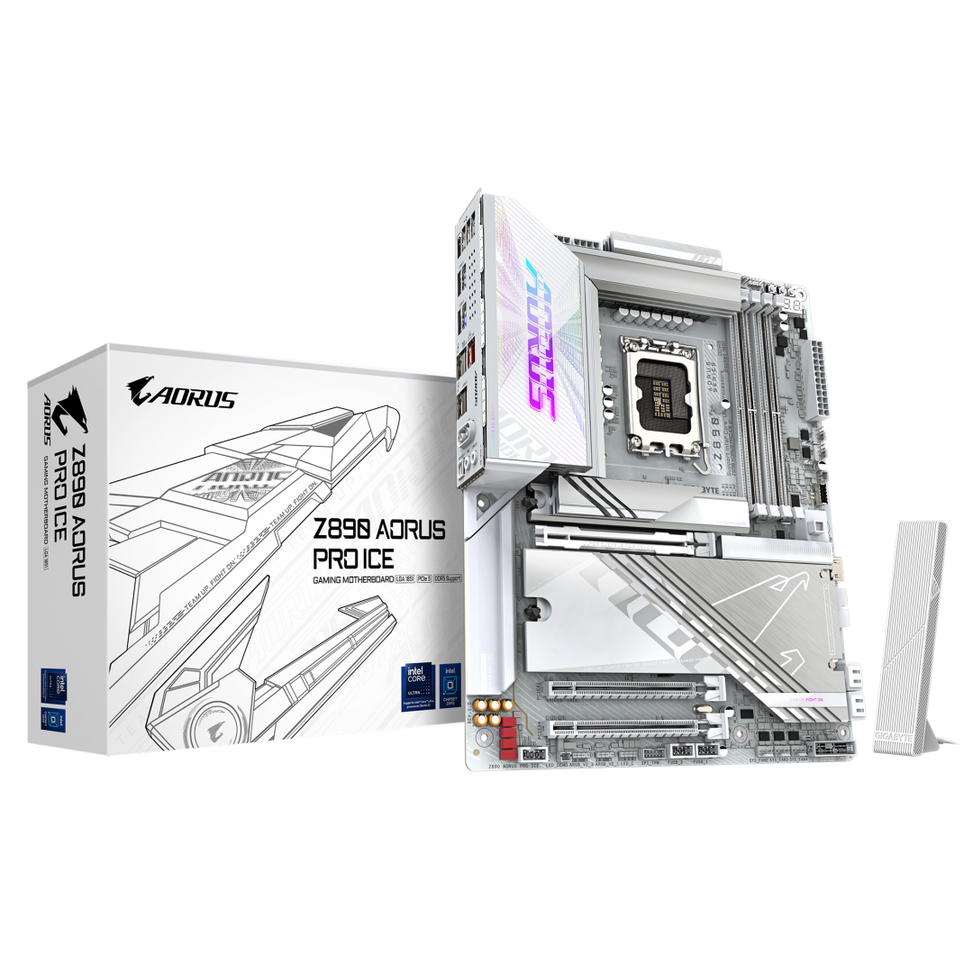 Placa de baza Gigabyte Z890 AORUS PRO ICE, Socket 1851, DDR5, ATX - Componente PC