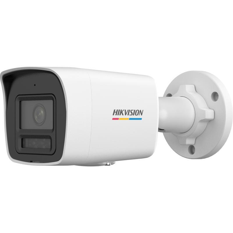 Camera de supraveghere IP Bullet 6MP ColorVu 3.0 Hikvision DS-2CD1067G3- LIU(2.8MM), Compresie: 1/2.4" Progressive Scan CMOS, Lentila fixa: 2.8mm, Iluminare min: Lumina alba: 30m, microfon incorporat, Slot card de memorie: microSD/microSDHC/microSDXC maxim 512GB, Alarma la evenimente: Motion
