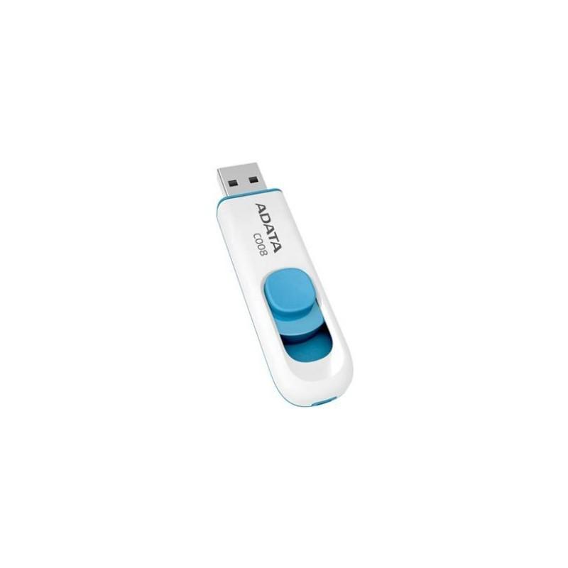 Memorie USB ADATA C008 64 GB, USB 2.0, Alb - Memorii USB