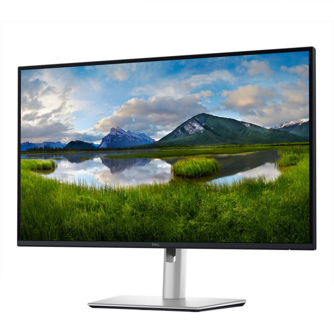 Monitor Commercial Dell P2725QE, 27″, 3840 x 2160 pixeli, Silver-Black, 3 ani Garantie - Desktop PC & Monitoare
