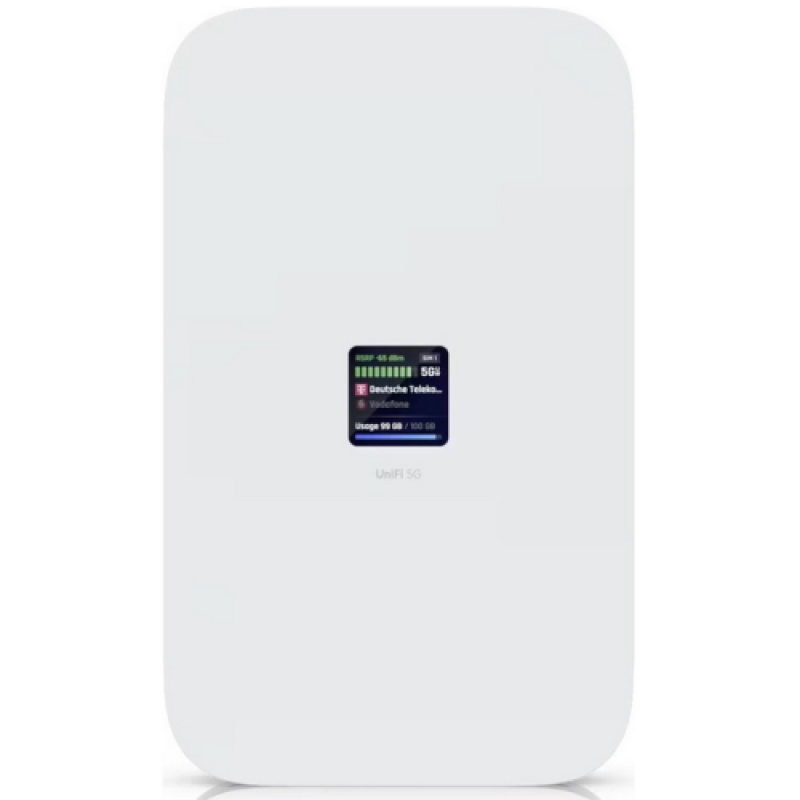 Modem 5G UniFi Ubiquiti 3.4 Gbps, (1) Port RJ45 2.5 GbE, frequency bands B1, B2, B4, B5, B8, B19 - PC, Periferice & Software