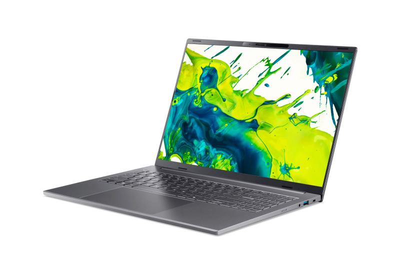 Laptop Consumer Acer Aspire 16 AI, cu procesor Intel Core Ultra 5 325, 16” IPS, 16 GB LPDDR5x, 512 GB, Intel Graphics, Windows 11 Home, 2 ani Garantie - Laptop, Tablete & Telefoane