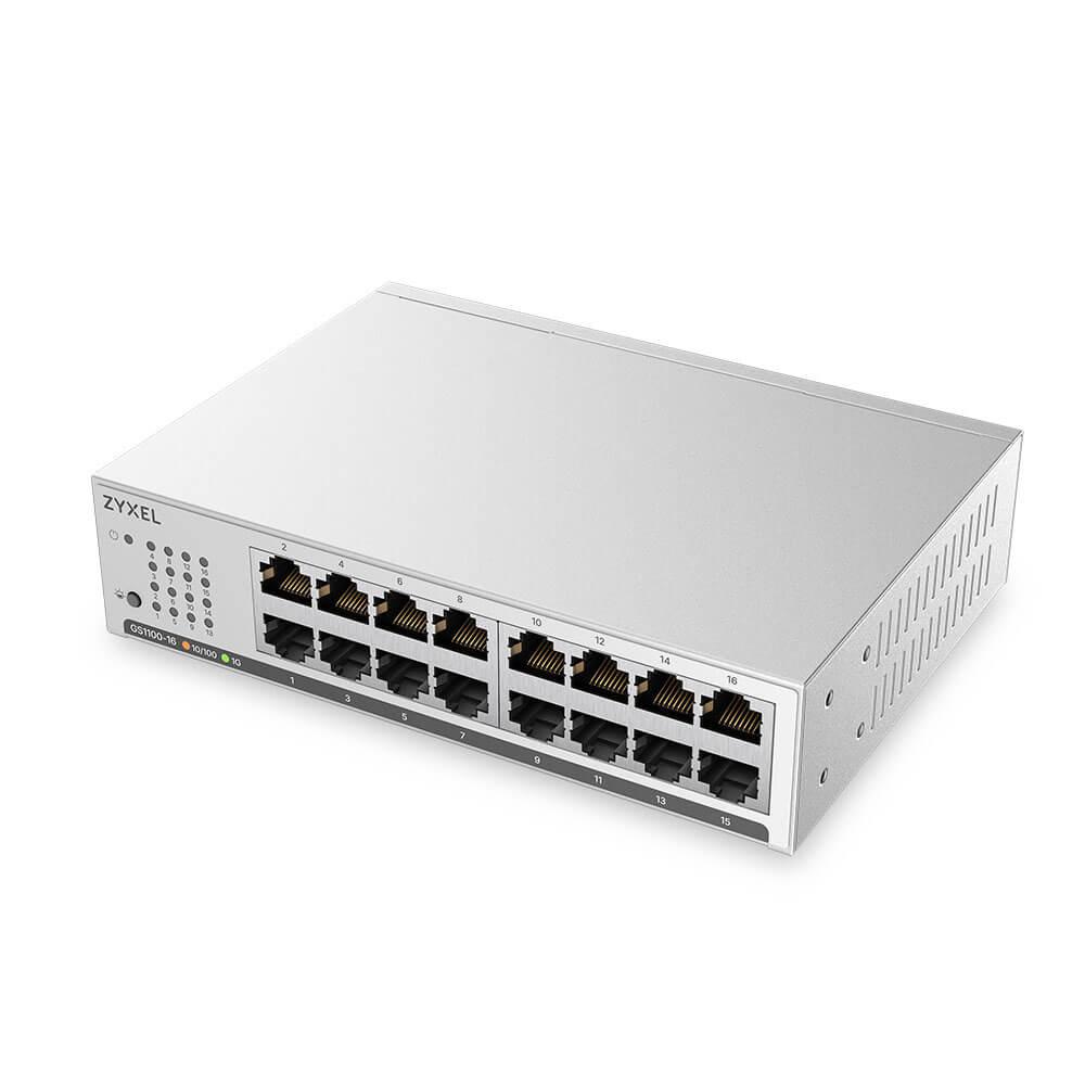 ZYXEL GS1100-16 16-PORT GBE UNMG SWITCH