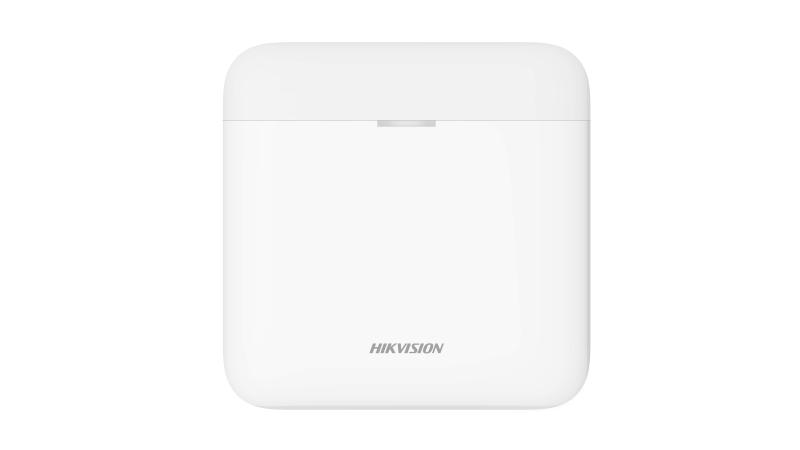 Hikvision wireless repeater, DS-PR1-WE(B), Comunicatie bidirectionala 868 MHz, Afisaj cu led 3: Register/Signal (Green/Red), Power (Green), Fault (Amber),RF Distance:1600m (Open area), material: plastic, culoare:alb, dimensiuni: 150x150x25mm, greutate: 0.372 g