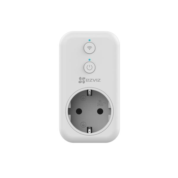 PRIZA INTELIGENTA EZVIZ T31,  Comunicare:  2.4 GHz (IEEE 802.11 b/g/n) , Alimentare:  MAX. 16A (EU, US), MAX. 3,840W (Input Voltage 240V), Temp de functionare: -20 °C to 40 °C, Dimensiuni: 100.5 × 54.7 × 71 mm Greutate: EU 115g