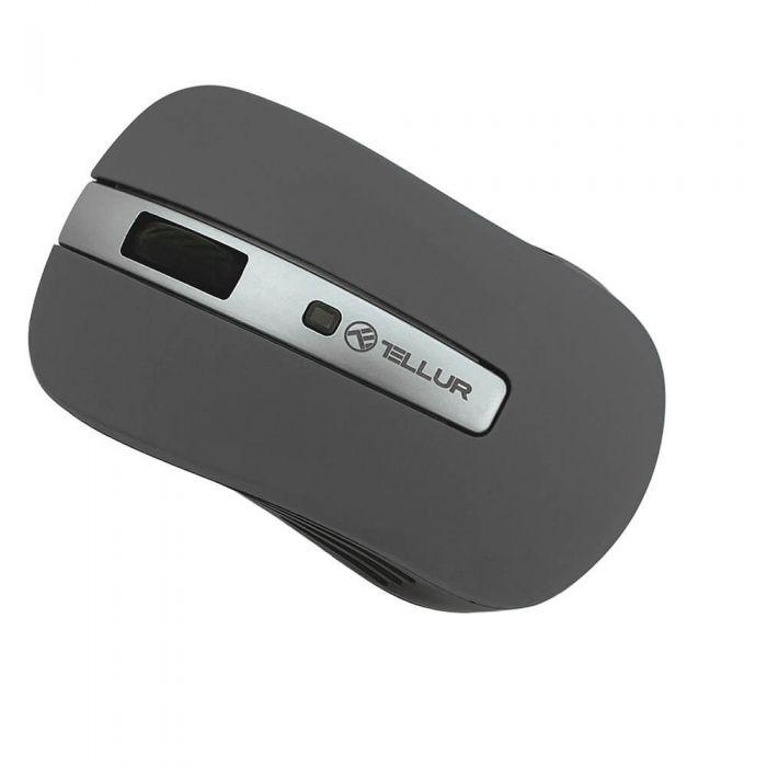 Mouse Wireless Tellur Basic, 1600 dpi, Gri