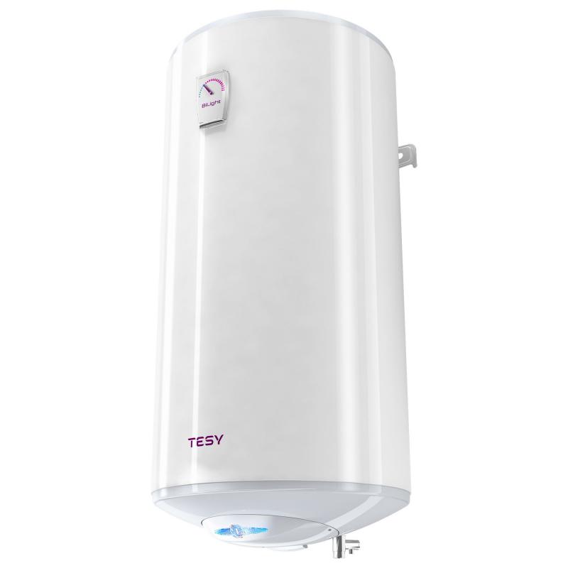 Boiler electric Tesy BiLight GCV804420B11TSR, putere 2000 W, capacitate 80 L, presiune 0.8 Mpa, izolatie 18 mm, instalare verticala, control mecanic, clasa energetica C, protectie sticla ceramica, timp incalzire 2h 20min, termostat reglabil, protectie anti-inghet, culoare alb - Boilere