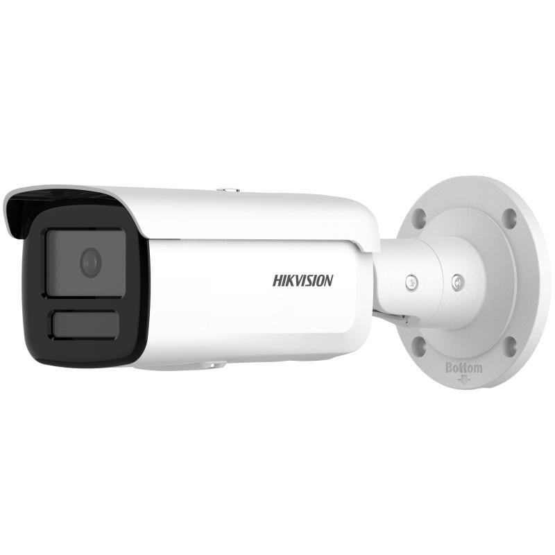 Camera de supraveghere IP Bullet 8MP Hikvision DS-2CD2T86G2H-4I(4MM) (EF), lentila fixa 4mm, iluminare min: Color: 0.0008 Lux @ (F1.0, AGC ON),B/W: 0 Lux cu IR: 80m, slot card de memorie: microSD/microSDHC/microSDXC maxim 512GB, alarma la evenimente: Motion detection (support alarm triggering by - Camere supraveghere IP