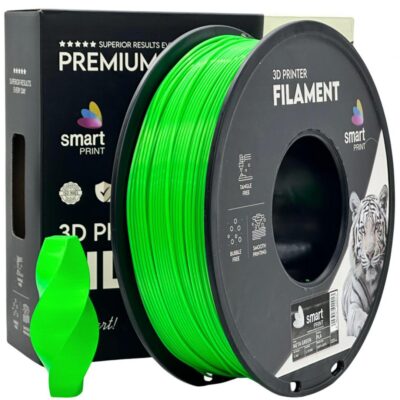 SMART PRINT 3D FILAMENT 1KG PLA META GREEN, Diametru: 1.75mm, Greutate: 1kg, Temperatura duza: 185C – 215C, Temperatura platforma printare: 25C – 60C, Culoare: Meta Green. - Accesorii imprimare 3D