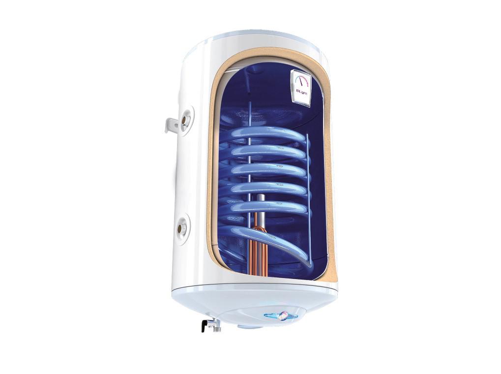 BOILER TERMO ELECTRIC TESY GCVSL 1004420 B11 TSR, Capacitate 100 Litri / Putere 2000W/ 1 serpentina / serpentina stanga - Boilere