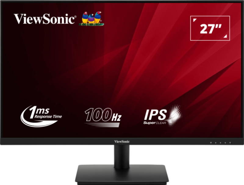 Monitor Consumer ViewSonic VA270-H, 27", 1920x1080 pixeli, Black, 2 ani garantie
