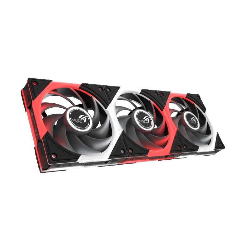 Ventilator Carcasa ASUS ROG Eurux GR120 ARGB Fan Triple Pack, 12 cm, 3 ventilatoare, RGB