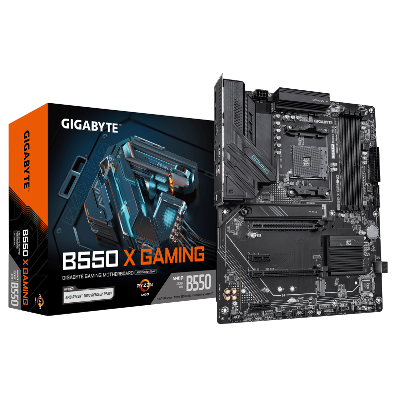 Placa de baza Gigabyte B550 X Gaming, Socket AM4, DDR4, ATX