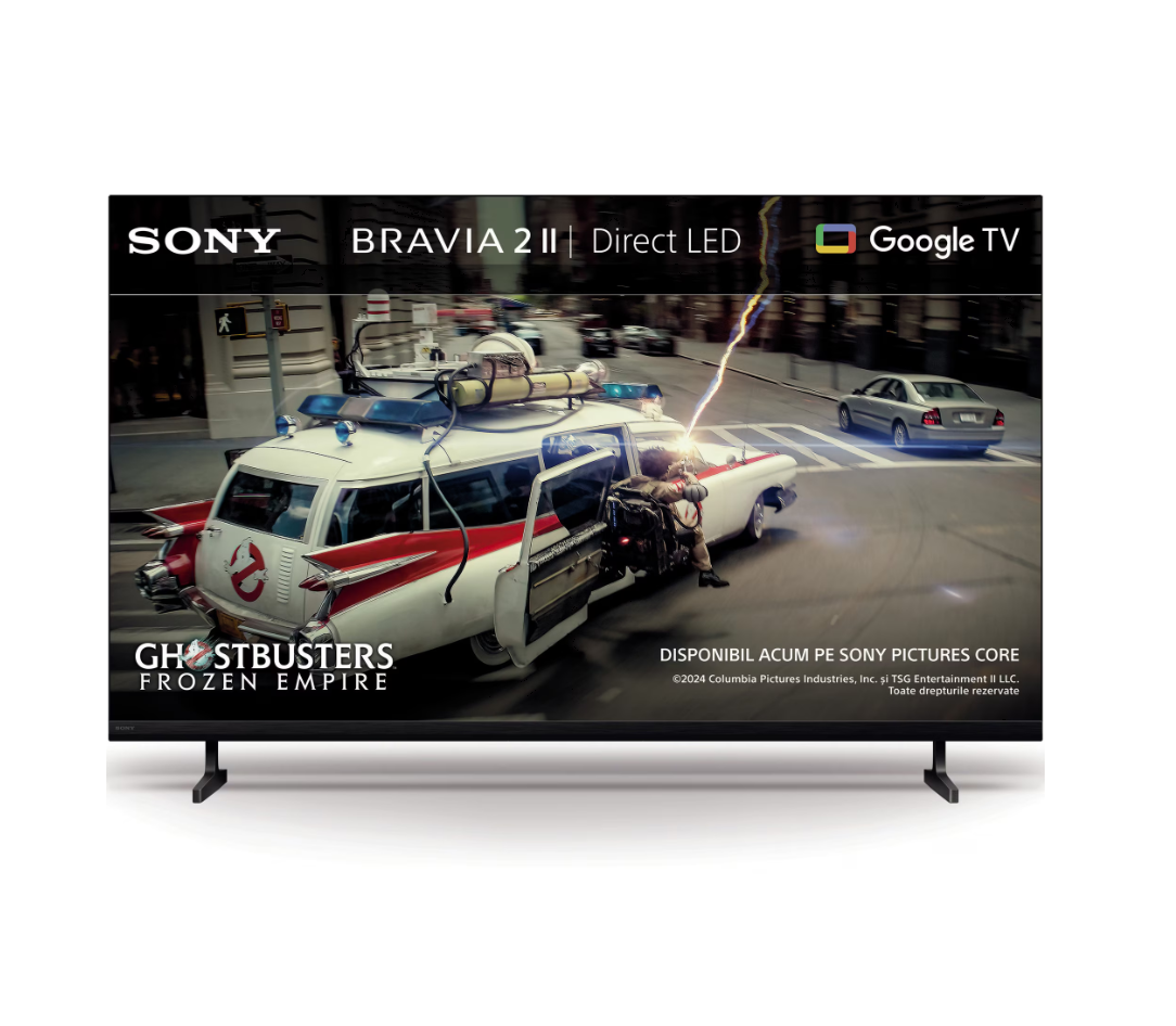 Televizor Sony BRAVIA 2 II LED 43S25VM2, 108 cm, Smart Google TV, 4K Ultra HD, Clasa E (Model 2026)