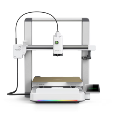 CREALITY SPARKX I7 3D Printer, Tehnologie FDM, Viteza printare: 500mm/s, Auto-leveling, zgomot redus, Schimbare automata filament dupa epuizarea unei role in timpul printarii, Volum printare: 260×260×255mm, Monitorizare AI, camera video integrata, Dimensiuni imprimanta: 470x423x456mm, Extruder