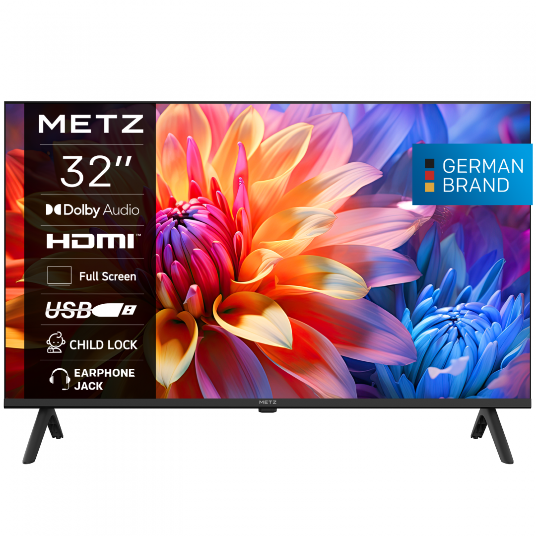 Televizor METZ LED 32MTH2020Z, 80 cm, HD, Clasa E (Model 2026)