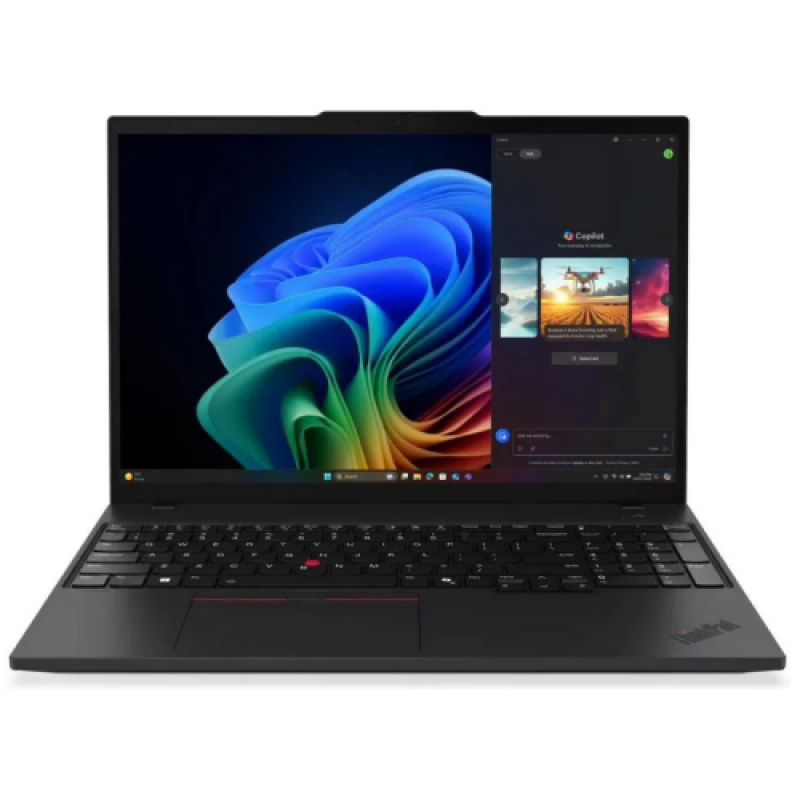 Laptop Business Lenovo ThinkPad T16 Gen 4 (AMD), cu procesor AMD Ryzen AI 7 PRO 350, 16'' IPS, 64 GB DDR5, 1 TB, AMD Radeon 860M, Windows 11 Pro, 3 ani Garantie