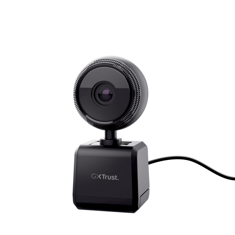 Camera Web Trust GXT 1259, 2MP, rezolutie video Full HD, USB 2.0, Negru